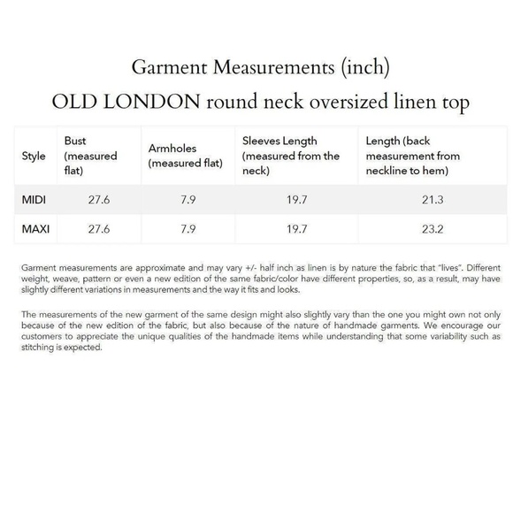 Not Perfect Linen - Old London Shortsleeved Top - Picture 13 of 13